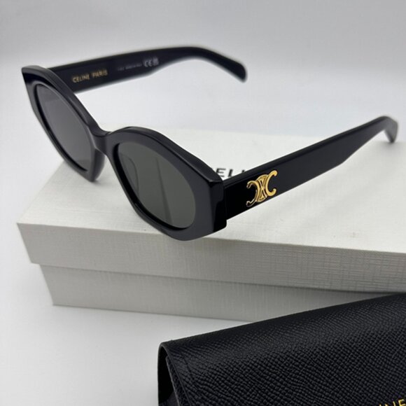 Celine Triomphe Black Women's Sunglasses - Picture 3 of 7